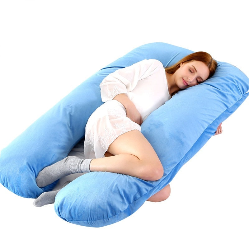 Pregnancy Support Pillow / U- Shape Maternity Pillow / Sleeping Support Pillow