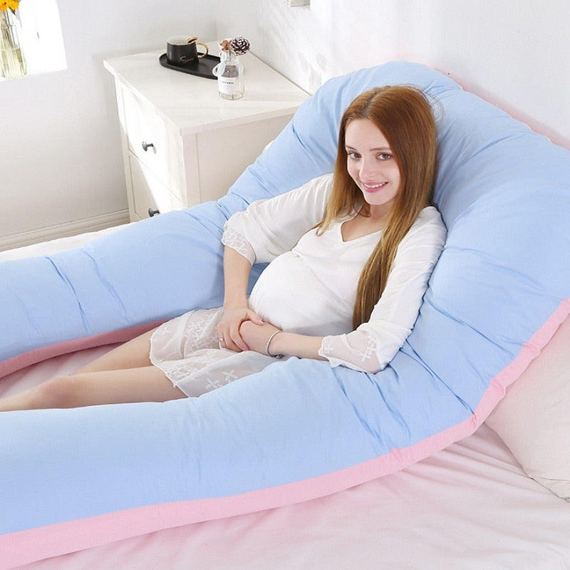 Pregnancy Support Pillow / U- Shape Maternity Pillow / Sleeping Support Pillow