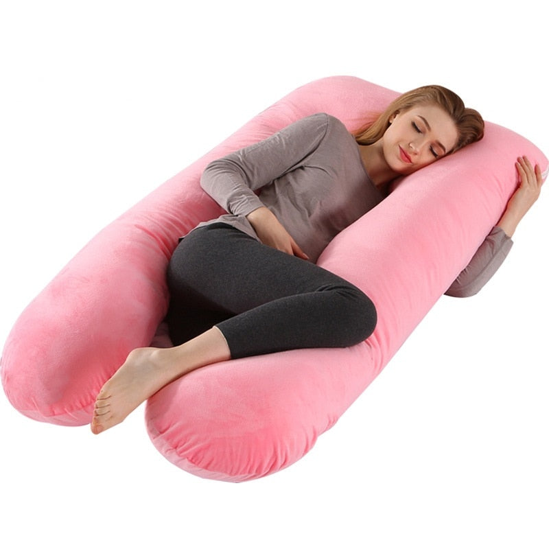 Pregnancy Support Pillow / U- Shape Maternity Pillow / Sleeping Support Pillow